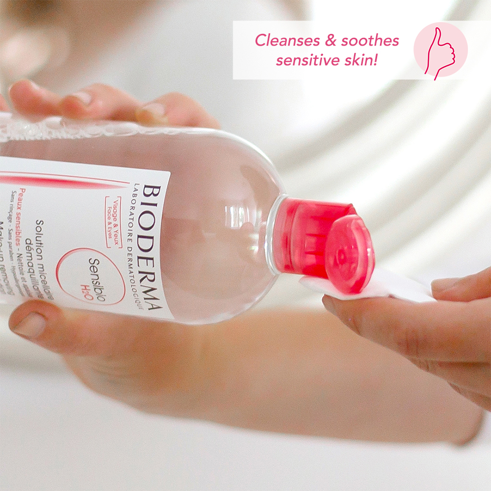 Bioderma Sensibio H2O 500ml 9本 Bioderma Sensibio H2O 500ml | National Skin Centre